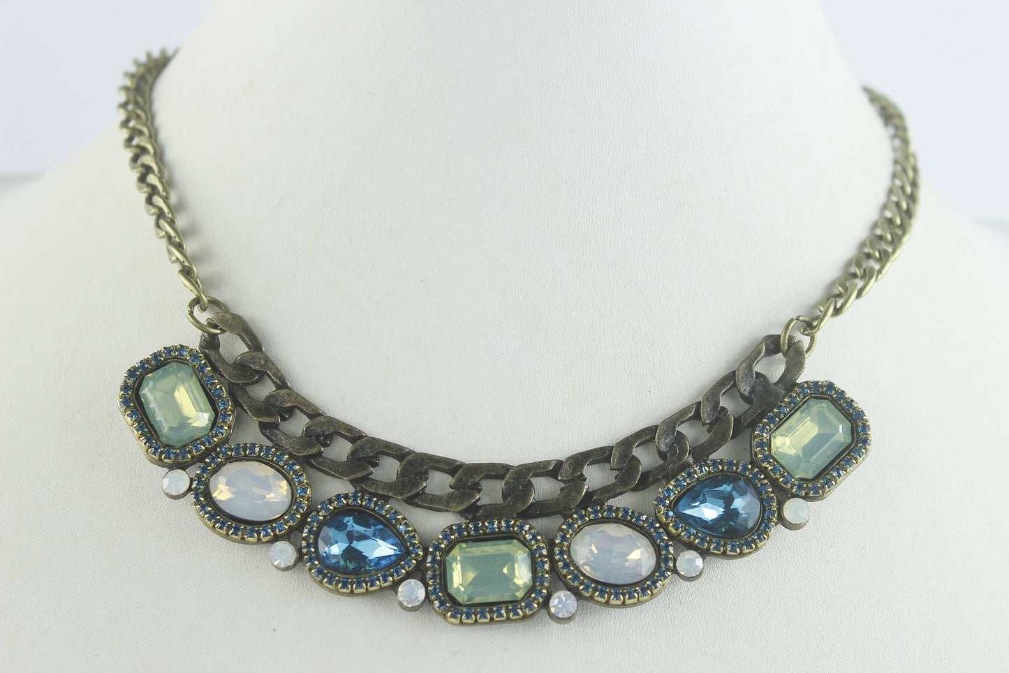 Crystal Necklaces N2266: Pink