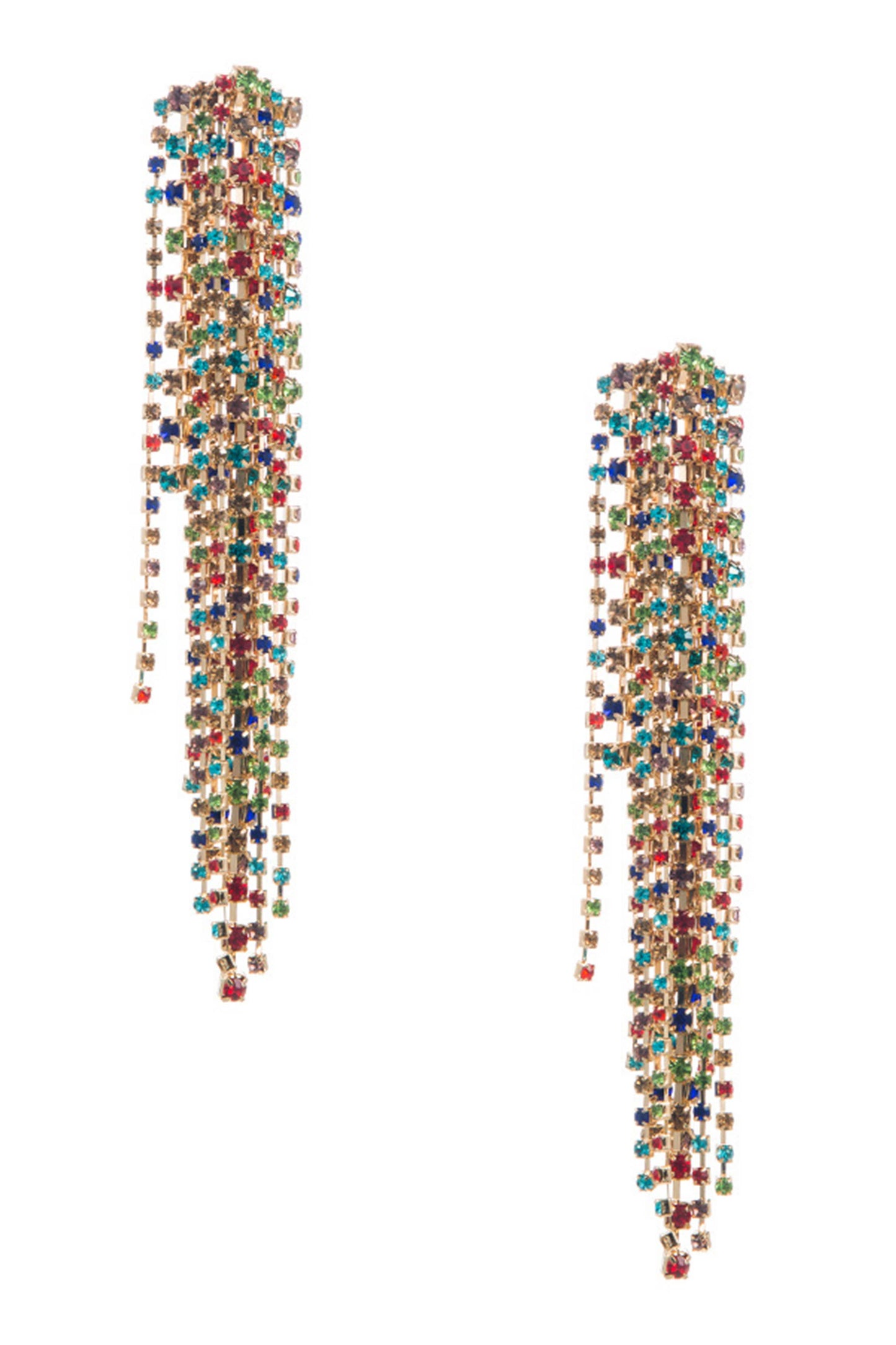 Tassel Rhinestone Earrings