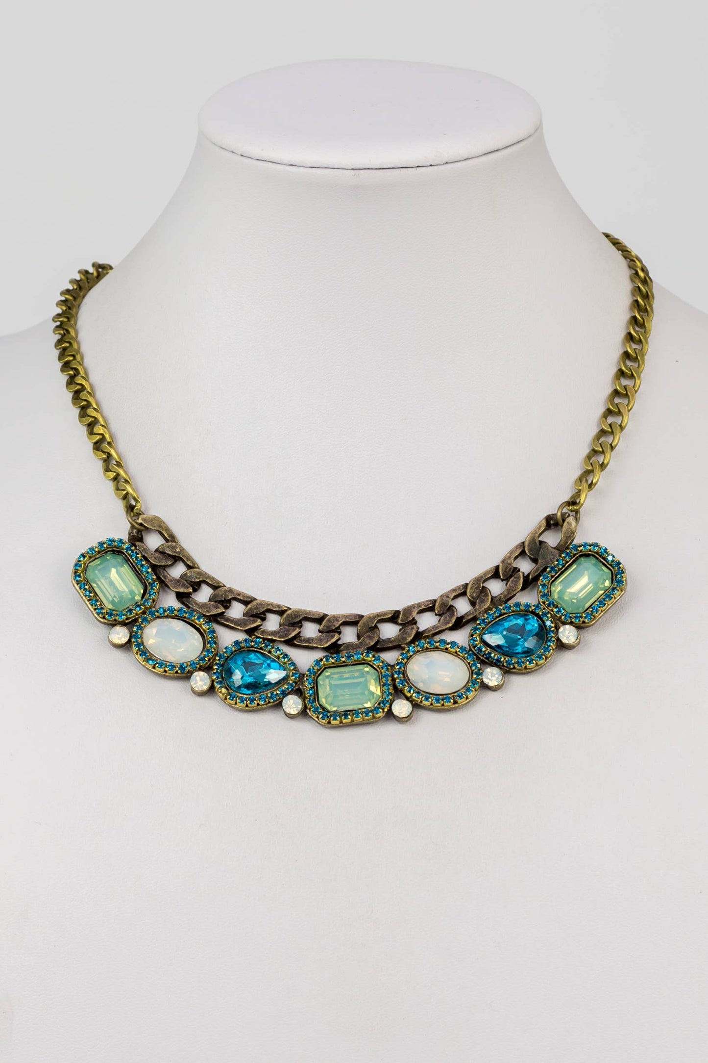 Crystal Necklaces N2266: Pink