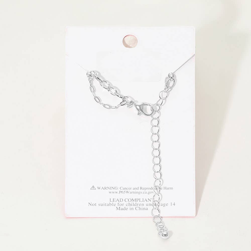 Gold Dipped Oval Link Chain Layered Anklet: Gold